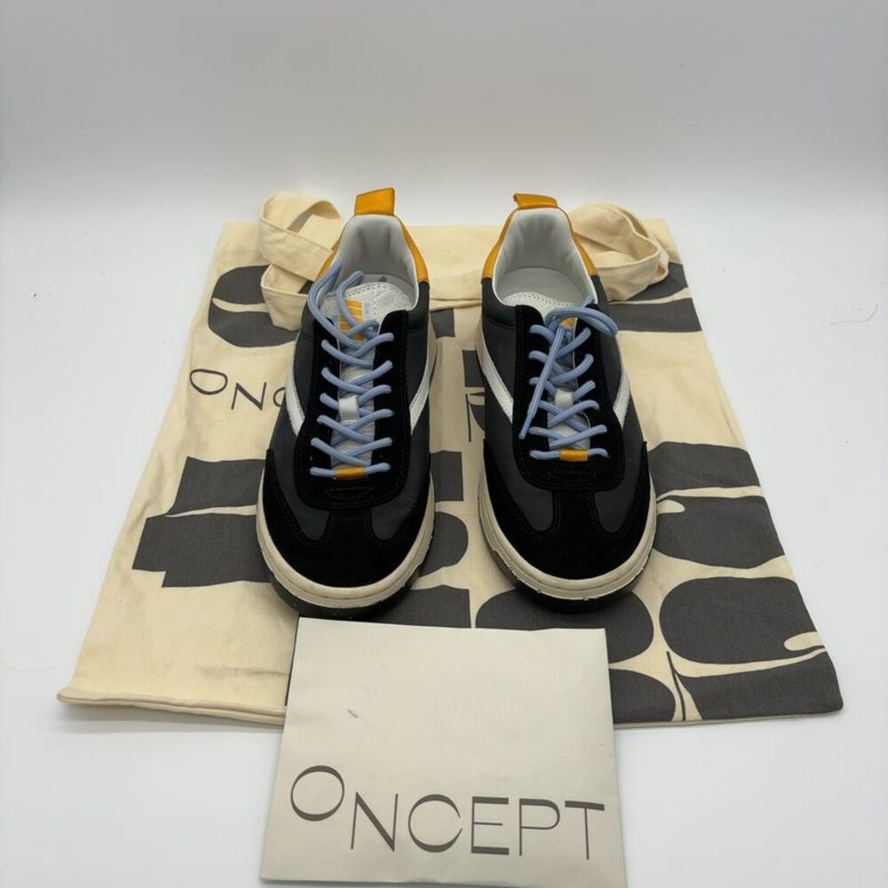 Oncept Black and Yellow Sneakers